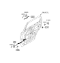 Diagram for Hyundai Door Handle - 82651-3J000