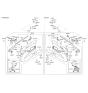 Diagram for Hyundai Veracruz Power Window Switch - 93570-3J310-OR