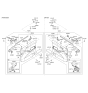 Diagram for 2011 Hyundai Veracruz Door Handle - 82620-3J000-WS