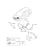 Diagram for 2006 Hyundai Veracruz Battery Cable - 91860-3J000