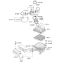 Diagram for 2009 Hyundai Veracruz Air Filter - 28113-3J100