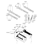 Diagram for 2011 Hyundai Veracruz Camshaft - 24900-3C806