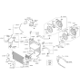 Diagram for 2010 Hyundai Veracruz Coolant Reservoir Cap - 25441-26100