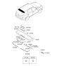 Diagram for 2012 Hyundai Veracruz Spoiler - 87220-3J000