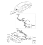 Diagram for Hyundai Instrument Panel Light Bulb - 18645-05009-L