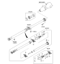 Diagram for Hyundai Veracruz Drive Shaft - 49300-3J100