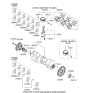 Diagram for 2010 Hyundai Veracruz Piston - 23041-3C204