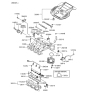 Diagram for 2008 Hyundai Azera Intake Manifold - 28311-3C300