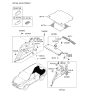 Diagram for 2012 Hyundai Veracruz Cigarette Lighter - 95120-3J300