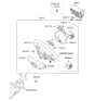 Diagram for Hyundai Steering Wheel - 56100-3J300-WK