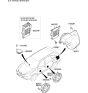 Diagram for 2012 Hyundai Veracruz Car Speakers - 96330-3J300