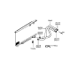 Diagram for Hyundai Sonata Oil Cooler Hose - 25420-38420