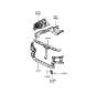 Diagram for 2001 Hyundai Sonata Radiator Support - 84190-38000