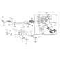 Diagram for 2000 Hyundai Sonata Light Socket - 97307-38000