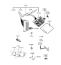 Diagram for Hyundai Sonata Fuse Box - 91120-38000