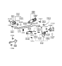 Diagram for Hyundai Sonata Door Latch Assembly - 81420-38000