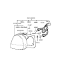 Diagram for 2000 Hyundai Sonata Light Socket - 92440-38001