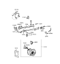 Diagram for 2004 Hyundai Tiburon Throttle Position Sensor - 35170-37100