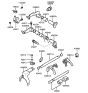 Diagram for 1999 Hyundai Sonata Back Up Light Switch - 93860-39000