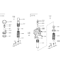 Diagram for 2000 Hyundai Sonata Shock Absorber - 55311-38900