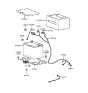 Diagram for 2001 Hyundai Sonata Battery Cable - 37200-38022