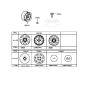 Diagram for 1999 Hyundai Sonata Wheel Cover - 52960-38300