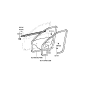 Diagram for 1999 Hyundai Sonata Door Seal - 82220-38000