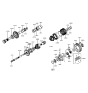 Diagram for 1998 Hyundai Sonata Differential - 45822-39010