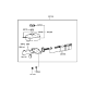 Diagram for 1999 Hyundai Sonata Brake Proportioning Valve - 58775-38600-A