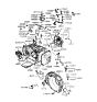 Diagram for Hyundai Sonata Vehicle Speed Sensors - 42620-39050