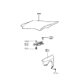 Diagram for 1998 Hyundai Sonata Fender - 66311-38310