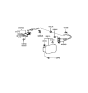 Diagram for 2001 Hyundai Sonata Fuel Door - 69510-38000