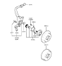 Diagram for 2001 Hyundai Sonata Wheel Hub - 52730-38000