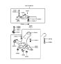 Diagram for 1999 Hyundai Sonata Control Arm - 54500-38000