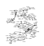 Diagram for 2002 Hyundai Sonata Fuel Tank Strap - 31211-38100