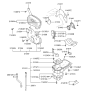 Diagram for 2004 Hyundai Sonata Oil Pan - 21520-38056