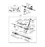 Diagram for 2000 Hyundai Sonata Rack And Pinion - 57700-38000