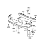 Diagram for Hyundai Sonata Side Marker Light - 92303-38001