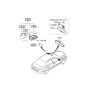 Diagram for Hyundai Mirror Actuator - 87622-0A000