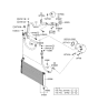 Diagram for 2005 Hyundai Azera A/C Hose - 97762-3K200