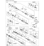 Diagram for 2007 Hyundai Sonata Axle Shaft - 49500-0A010