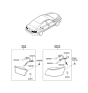 Diagram for 2005 Hyundai Sonata Back Up Light - 92402-0A000