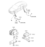 Diagram for Hyundai Sonata ABS Control Module - 58920-3K100