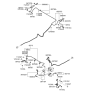 Diagram for 2005 Hyundai Sonata Brake Line - 58744-0A000