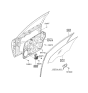 Diagram for Hyundai Sonata Window Regulator - 82481-3K001