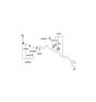 Diagram for 2006 Hyundai Sonata Sway Bar Link - 54830-3K000