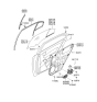 Diagram for Hyundai Sonata Window Regulator - 83471-3K001