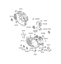 Diagram for 2006 Hyundai Sonata Bellhousing - 43115-24301