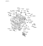 Diagram for Hyundai Sonata Engine Control Module - 39110-25110