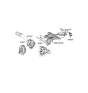 Diagram for 2005 Hyundai Sonata Steering Angle Sensor - 93480-3K500